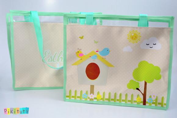 Bolsa de praia Jardim Encantado