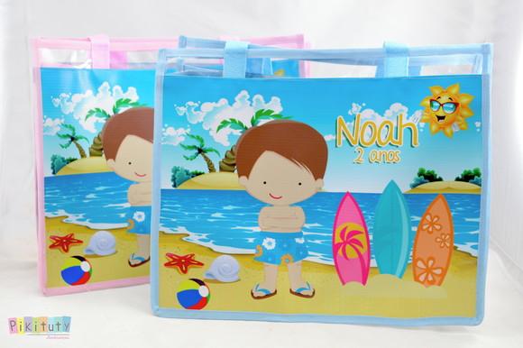Bolsa de praia Pool Party Menino Surfista