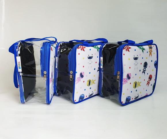 Bolsa de Praia Quadrada - Power Rangers