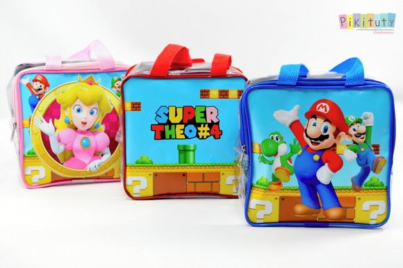 Bolsa de praia quadrada - Super Mario