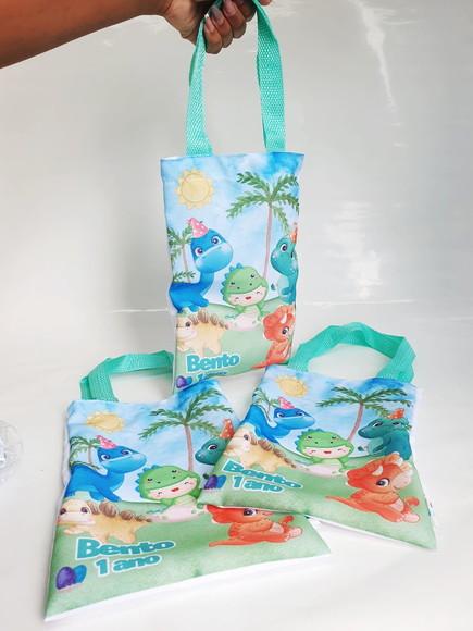 Bolsa Tecido Ecobag - Dinossauro Baby