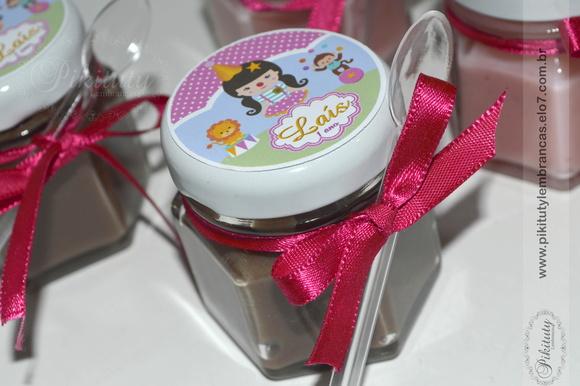 Brigadeiro de Colher (Vidro Sextavado)