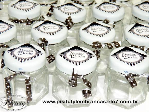 Brigadeiro de Colher (Vidro Sextavado)