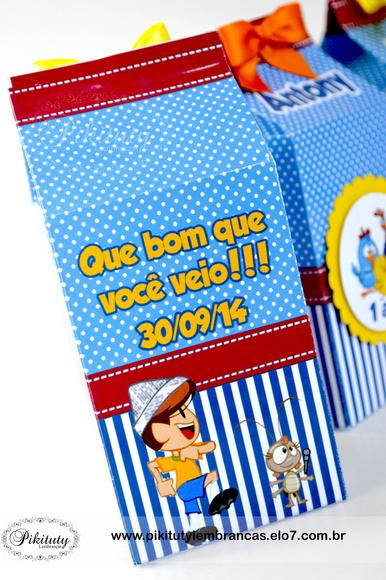 Caixa de Leite - Galinha Pintadinha