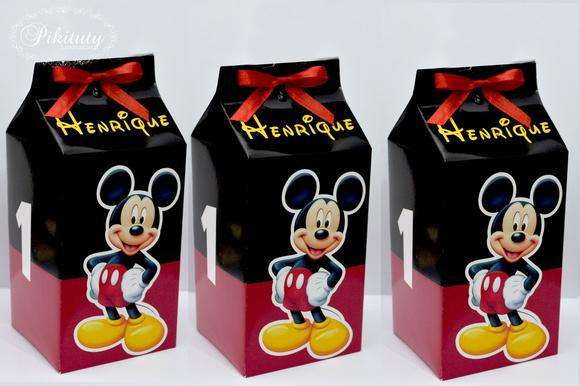 Caixa de Leite - Mickey