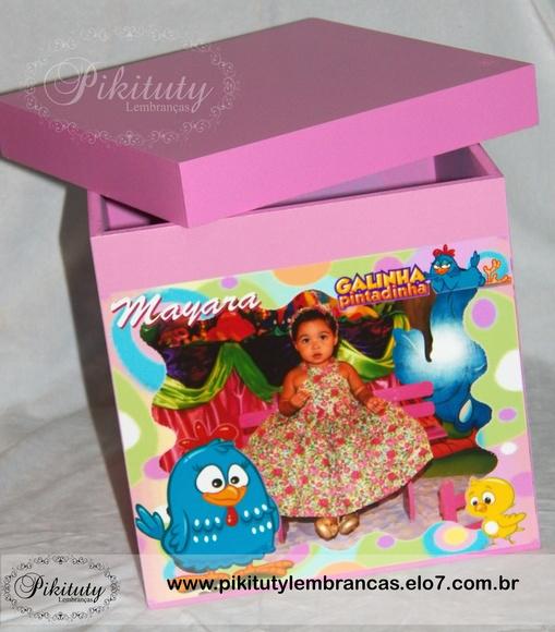 Caixa Em Mdf Grande 20x20cm