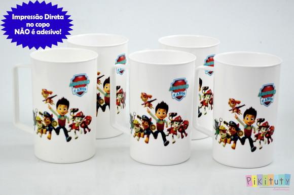 Caneca c/ alça Patrulha Canina