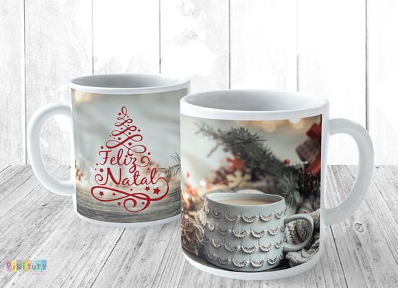 Caneca de Porcelana - Natal