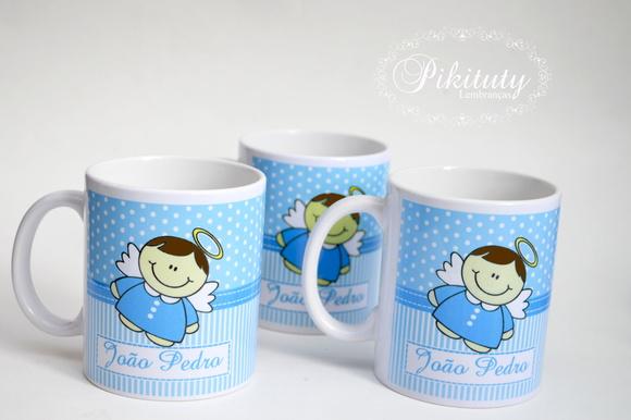 Caneca De Porcelana Batizado