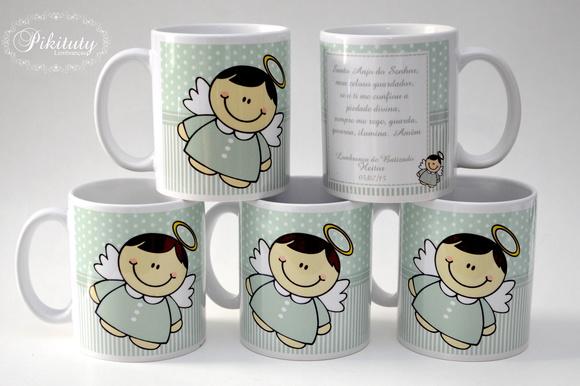 Caneca De Porcelana Batizado