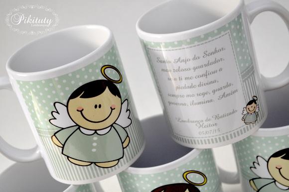 Caneca De Porcelana Batizado