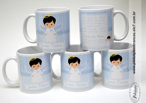 Caneca De Porcelana Batizado