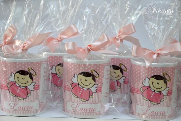 Caneca De Porcelana Batizado Menina