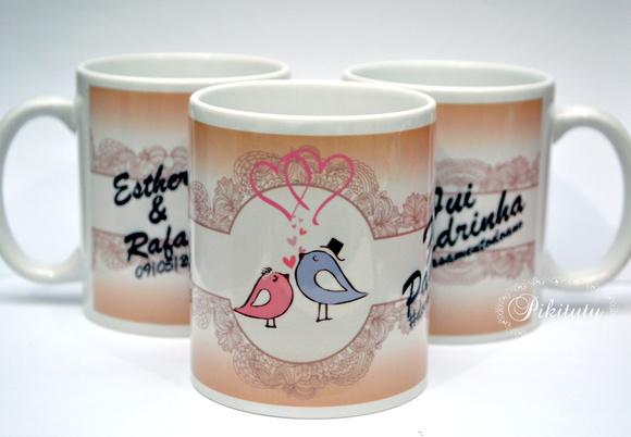 Caneca De Porcelana Casamento