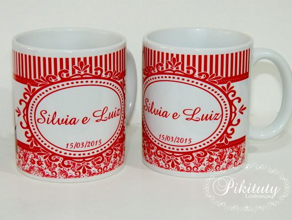 Caneca De Porcelana Casamento