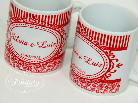 Caneca De Porcelana Casamento