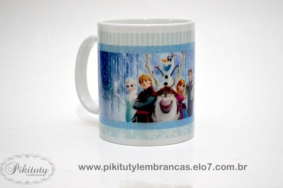 Caneca de Porcelana Frozen