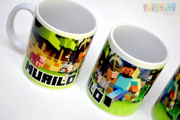 Caneca De Porcelana Minecraft