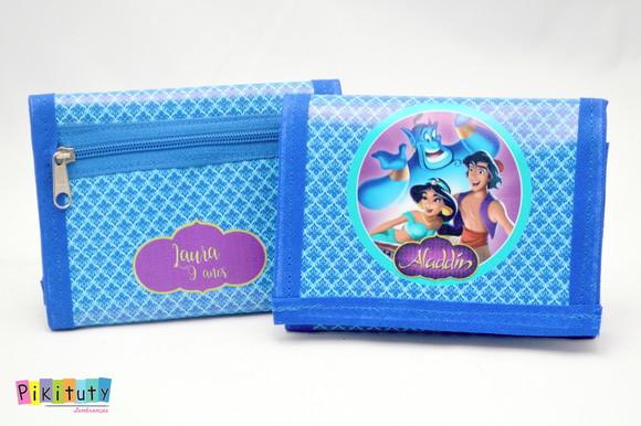 Carteira infantil Aladdin