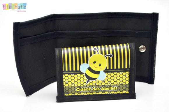 Carteira infantil Abelhinhas