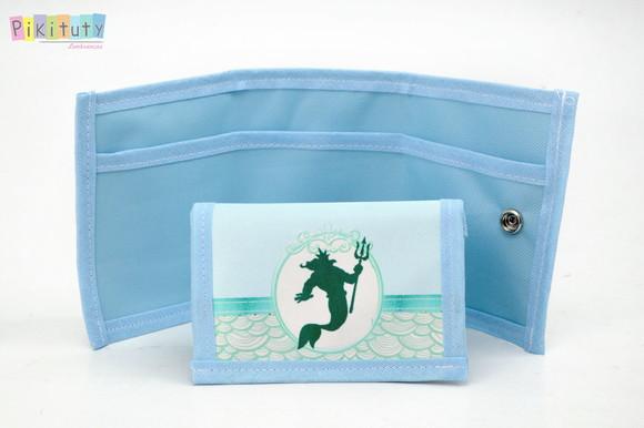 Carteira infantil Ariel para meninos