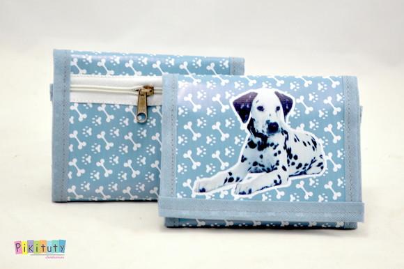 Carteira infantil Cachorros