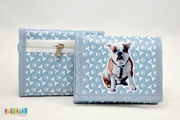 Carteira infantil Cachorros
