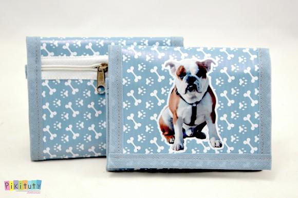 Carteira infantil Cachorros