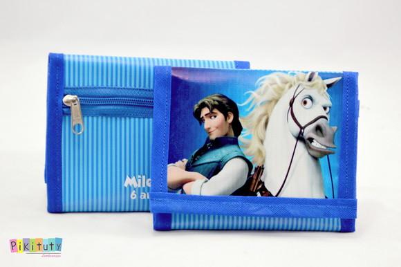 Carteira infantil Enrolados para meninos