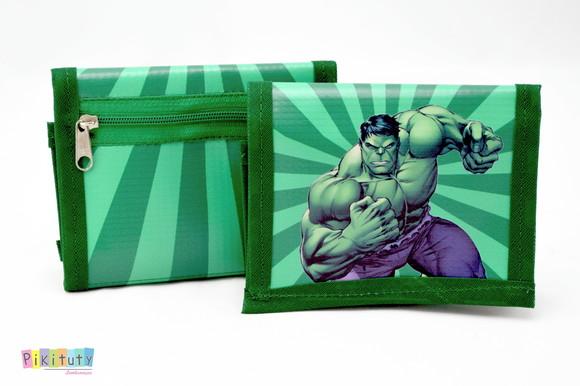 Carteira infantil Hulk