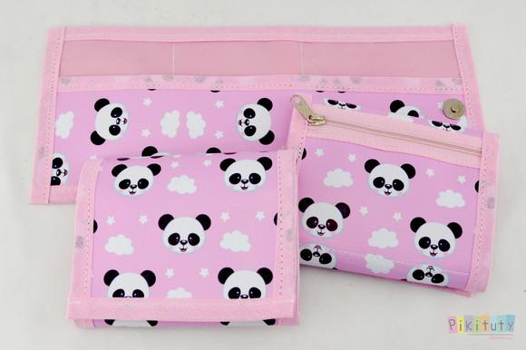 Carteira infantil Panda