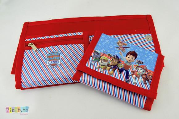 Carteira Infantil Patrulha Canina