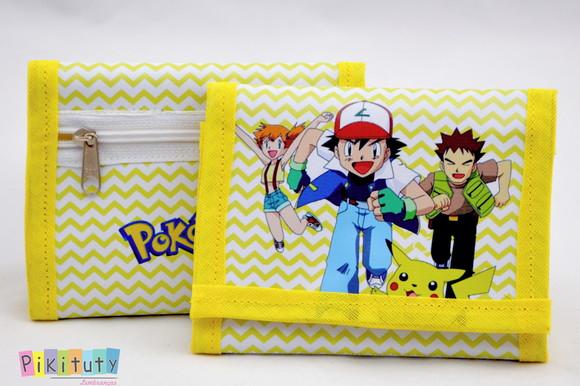 Carteira Infantil Pokemon