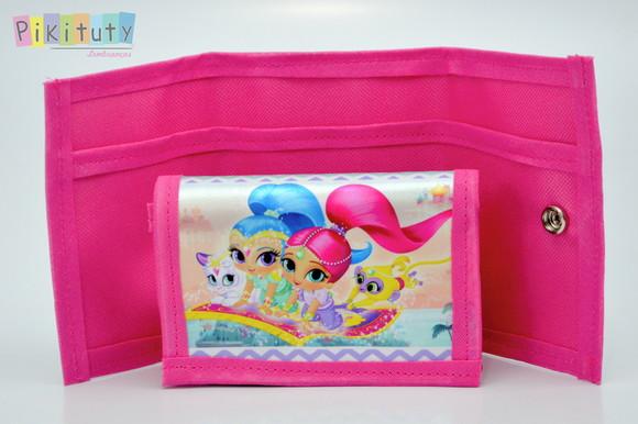 Carteira infantil shimmer e shine