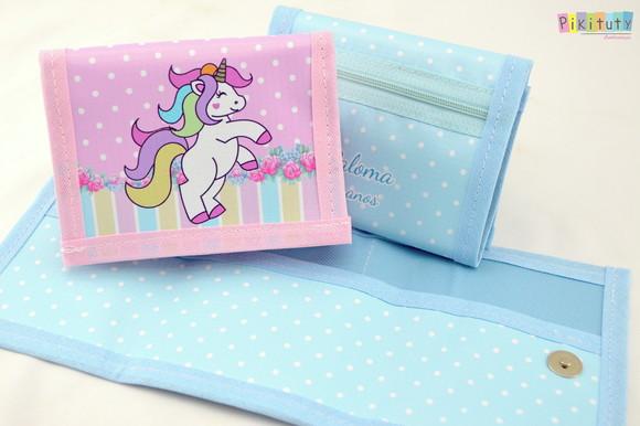 Carteira infantil Unicórnio