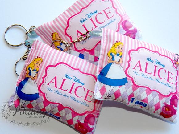 Chaveiro Almofada - Alice