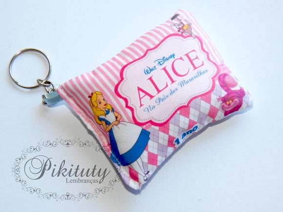 Chaveiro Almofada - Alice