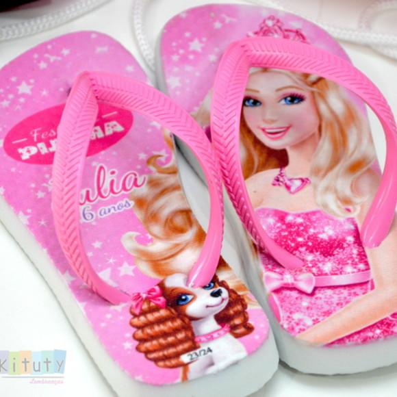 Chinelo Personalizado - Barbie