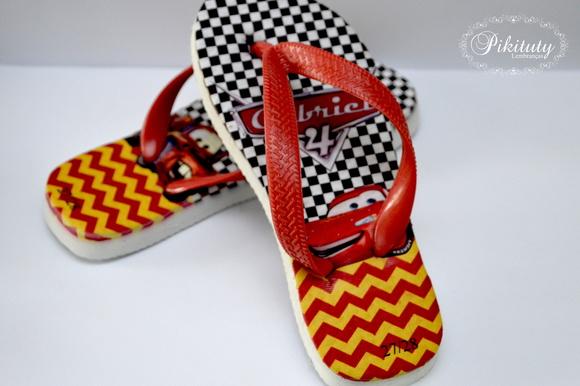 Chinelo Personalizado - Carros Disney