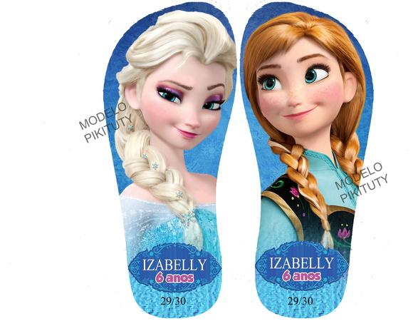 Chinelo Personalizado - FROZEN