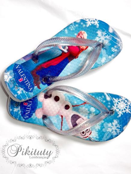 Chinelo Personalizado - FROZEN
