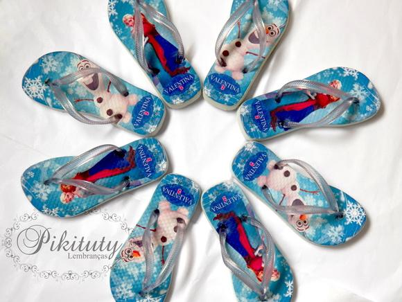 Chinelo Personalizado - FROZEN