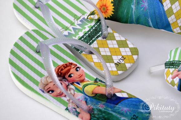 Chinelo Personalizado - Frozen Fever