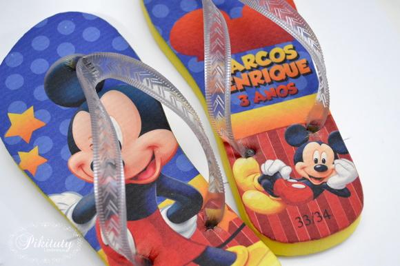 Chinelo Personalizado - Mickey