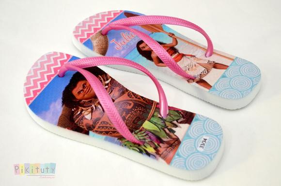 Chinelo Personalizado - Moana