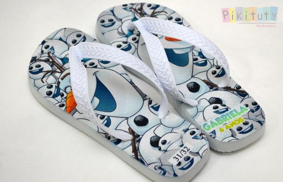 Chinelo Personalizado - Olaf