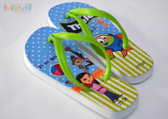 Chinelo Personalizado - Peixonauta