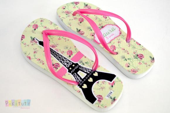 Chinelo Personalizado - Paris