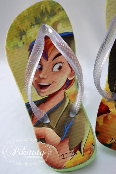 Chinelo Personalizado - Peter Pan