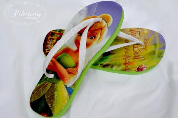 Chinelo Personalizado - Tinker Bell